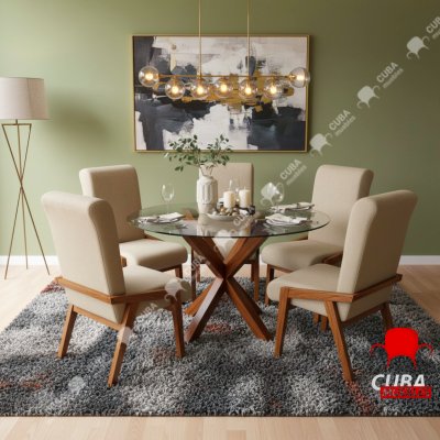 Comedor Mónaco 4 sillas