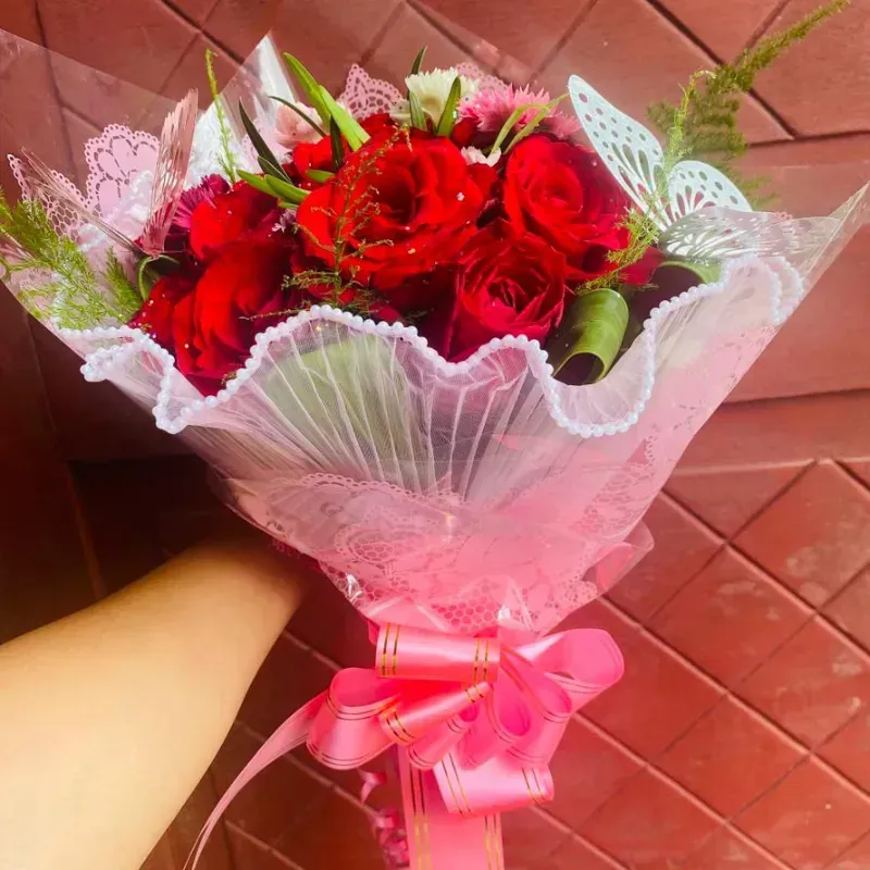 Ramo de flores naturales