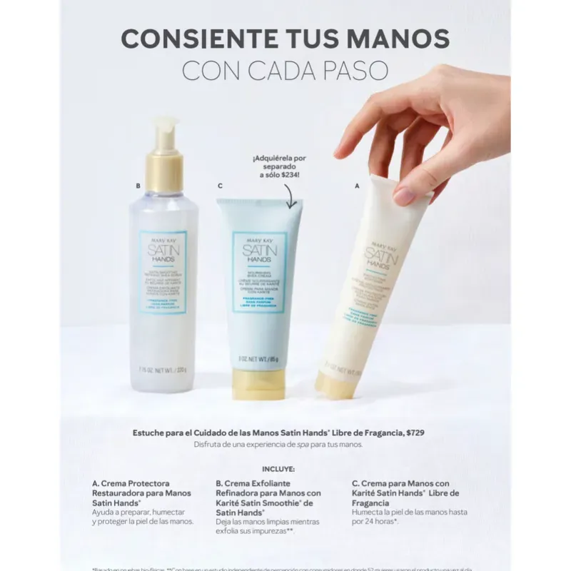 Cremas para las manos