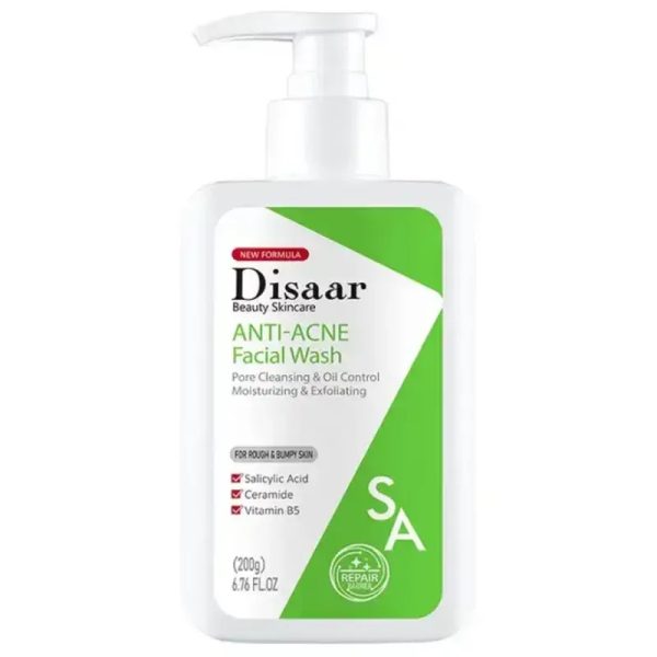Limpiador Facial Anti Acne con Ácido Salicilico SA DISAAR