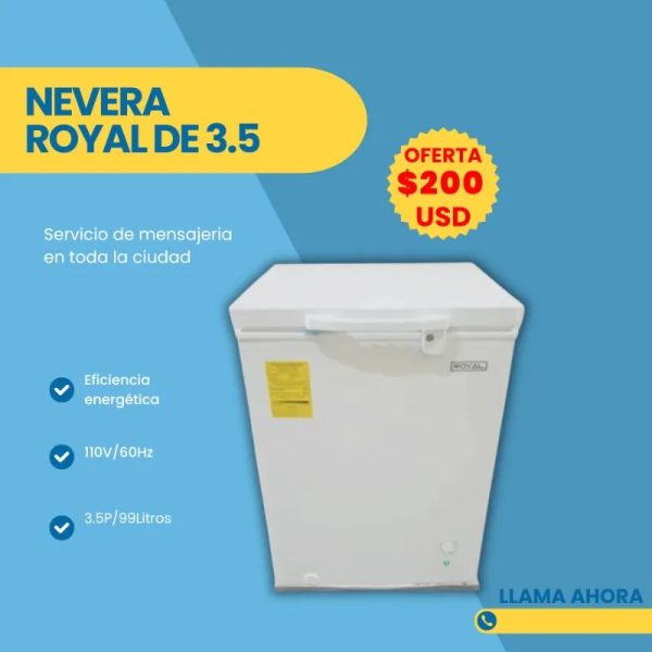 Nevera 3.5 pies
