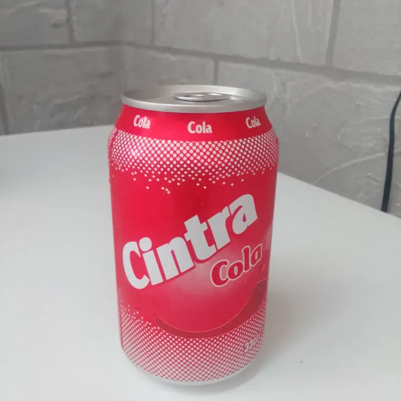 Refresco lata cola