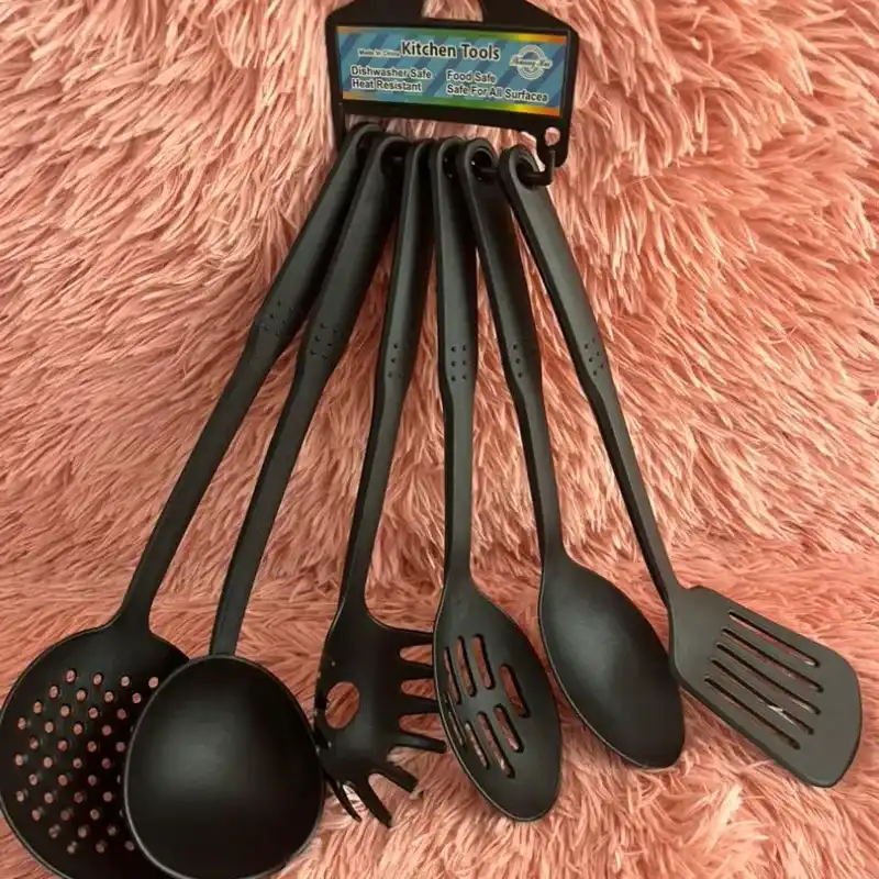 Juego de cucharones plásticos