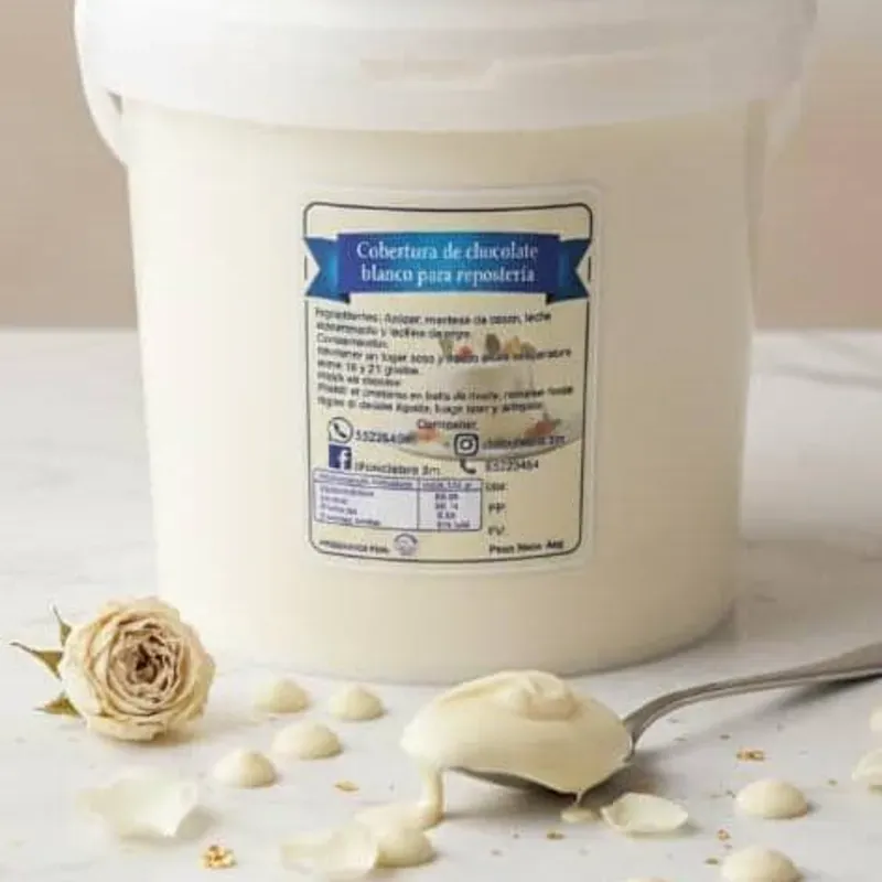 Crema de chocolate blanco