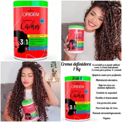 Crema definidora de rizos