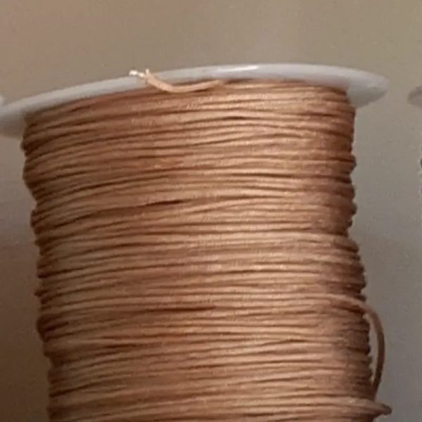 Hilo chino 0.8 mm beige oscuro