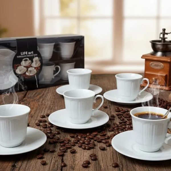 Juego de taza con platillos