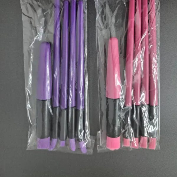 Set de 5 brochas maquillaje