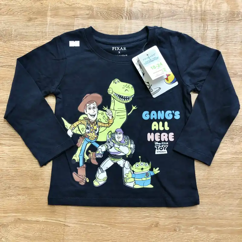 Enguatada de Toy Story azul oscuro