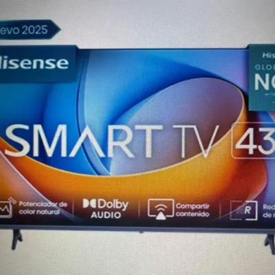 Smart TV Hisense de 43 pulgadas
