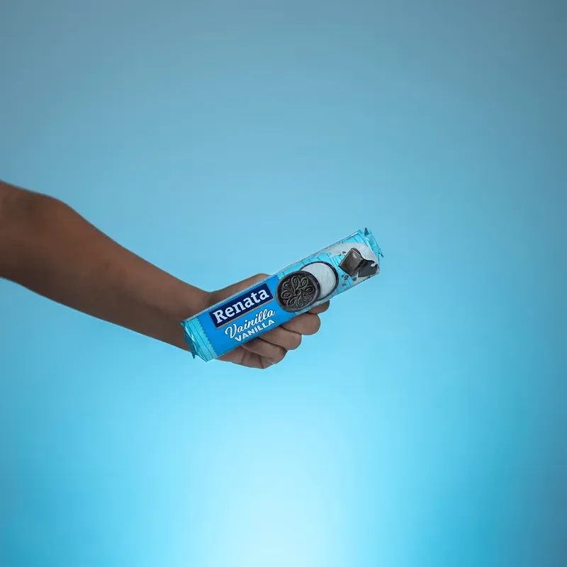 Galletas con crema de vainilla
