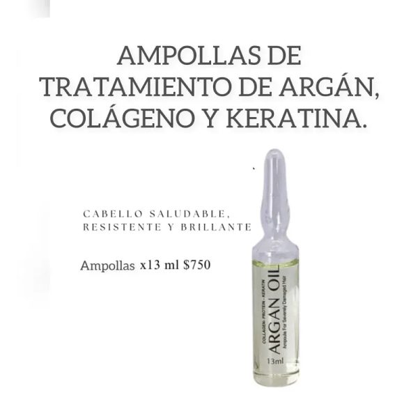 Ampollas de tratamiento capilar