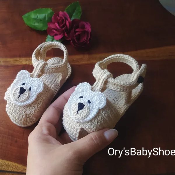 Sandalias cara de Oso ✨