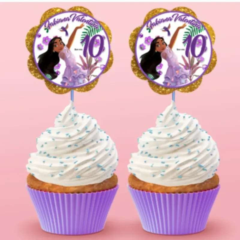 Toppers personalizados para cupcake*