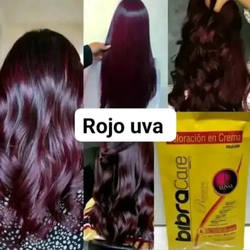 Tinte Bibracare rojo uva