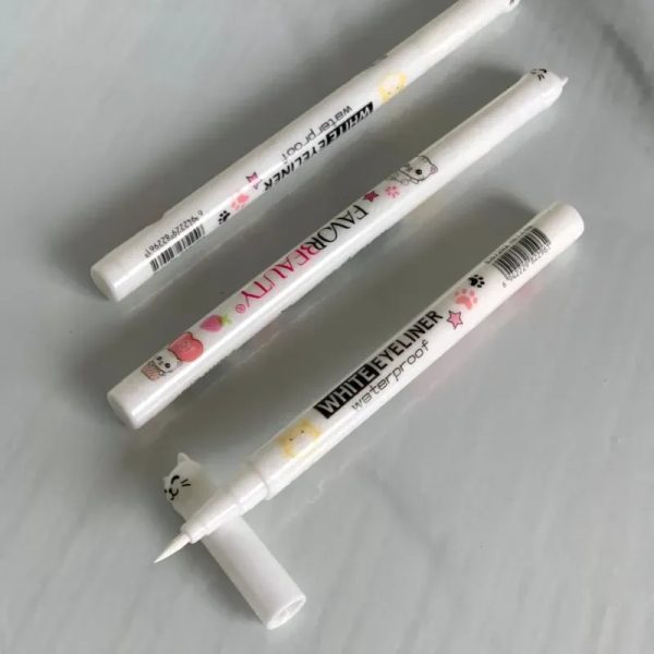 Delineador blanco