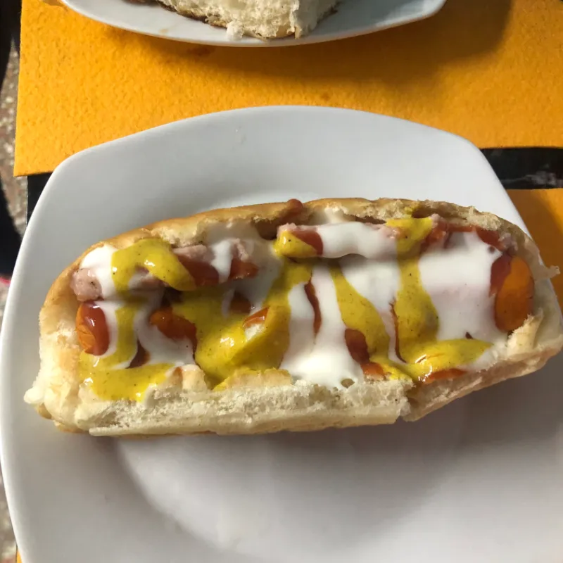 Hot Dog Jamón y Queso