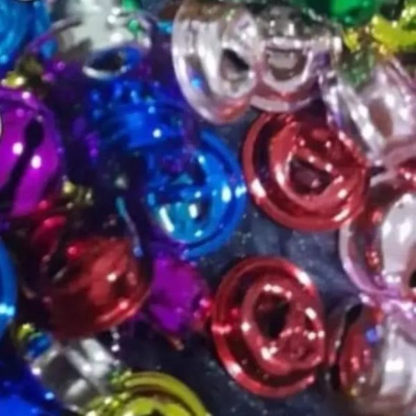 Cascabeles de colores 15mm