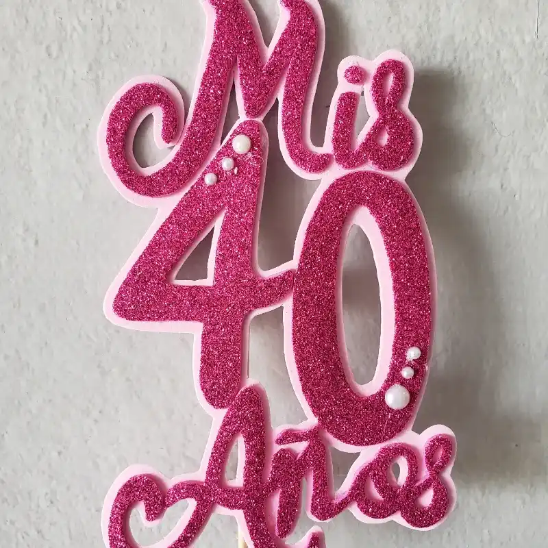 Topper Personalizado (Mis x años)