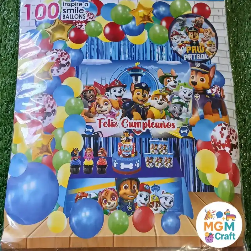 Set de globos de Pawl Patrol