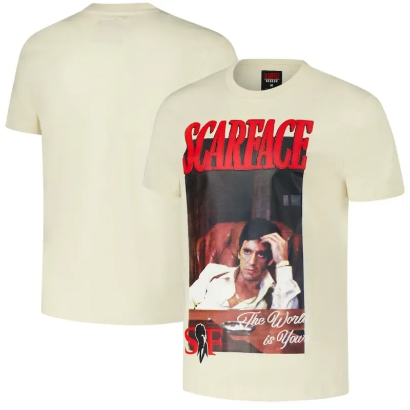 Reason Scarface UNISEX beich Talla XL