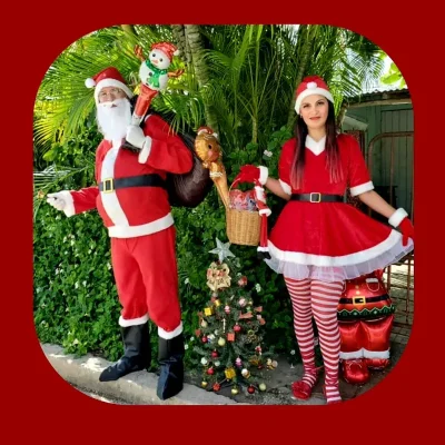 Santa Clous❤️ y sus ayudantes
