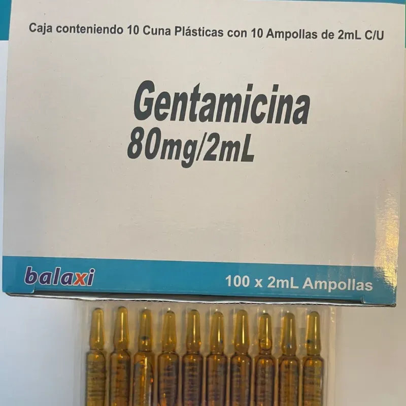 Gentamicina Amp 80mg/2Ml