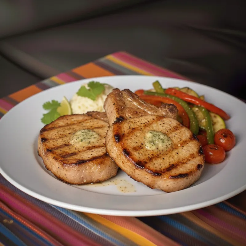 Chuleta de cerdo grille