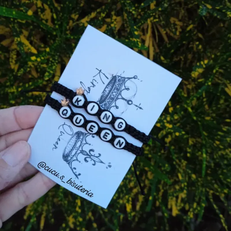 Set de pulseras para compartir