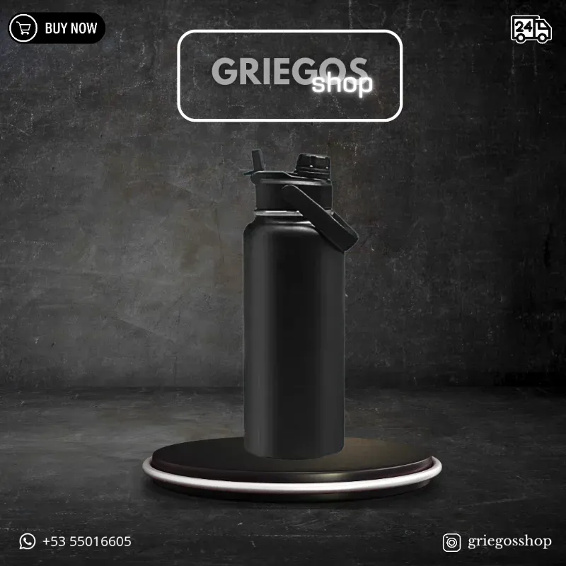 Termo de Agua | Negro | 32onz