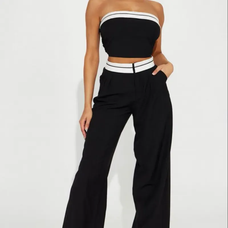 Conjunto de pantaloneta negro