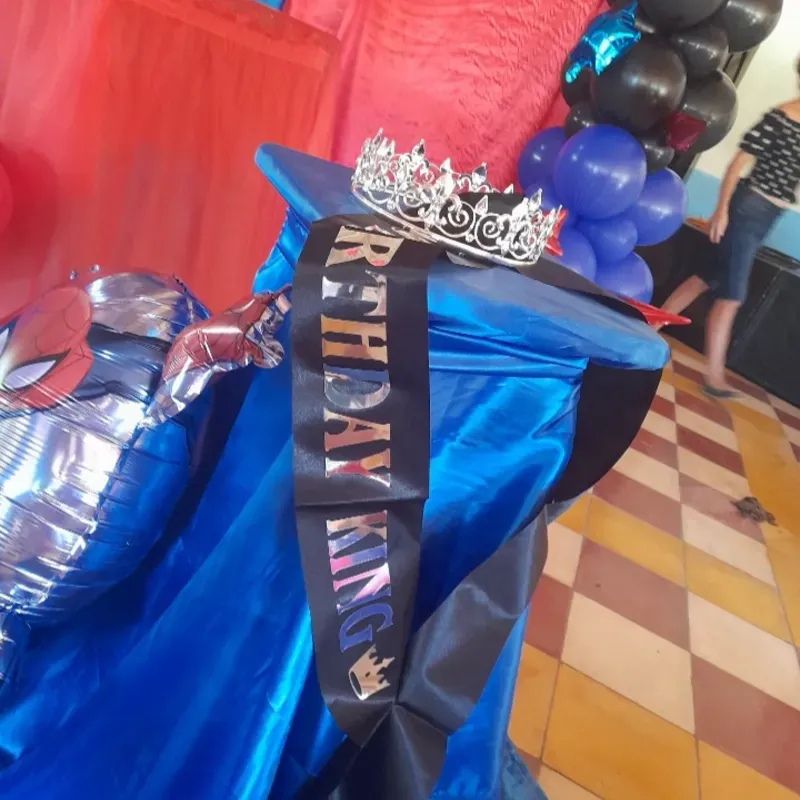 Decoración con podio