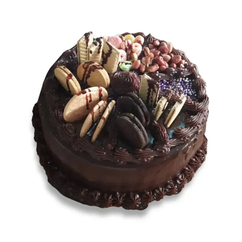 Cake con Cubierta de Confituras