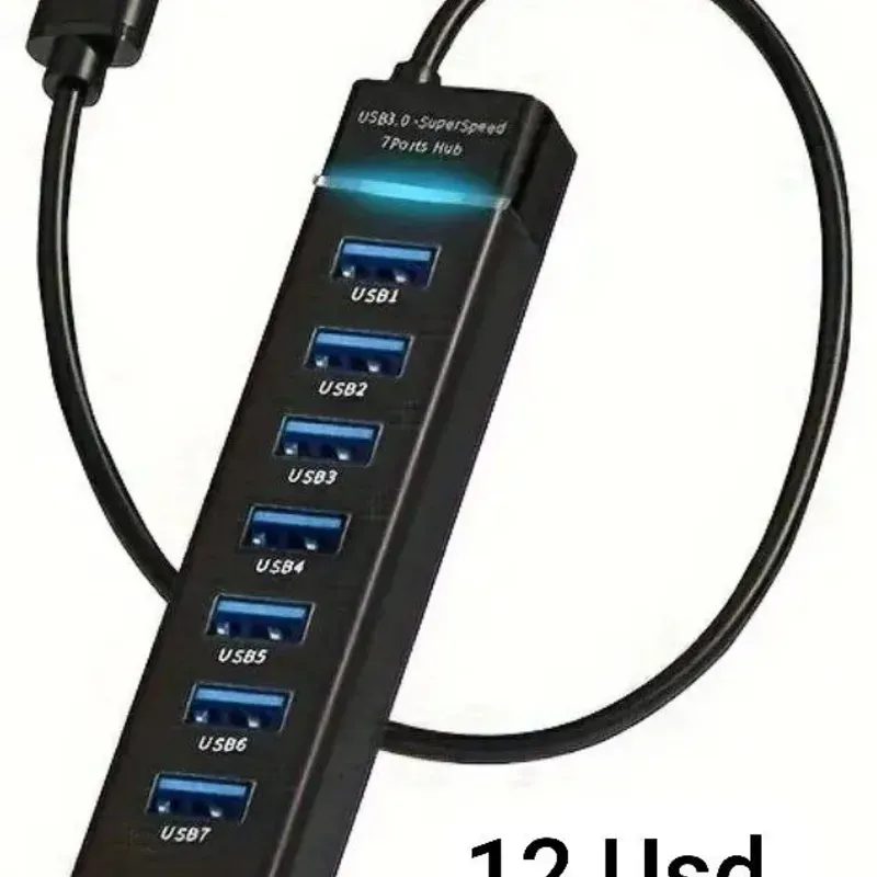 Regleta de 7 puertos 3.0