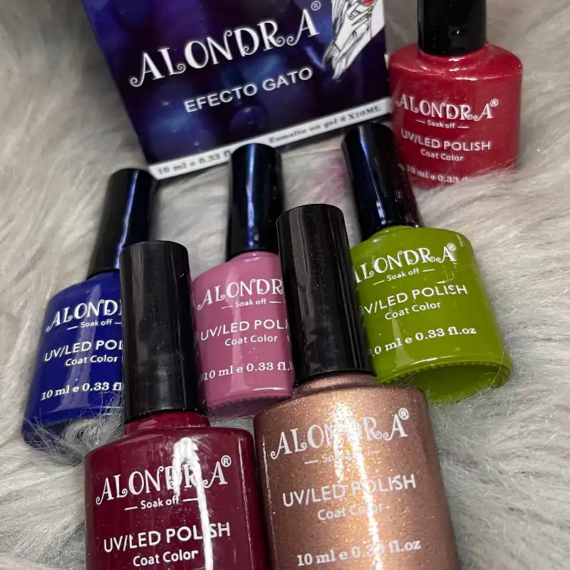 Gel efecto ojo de gato