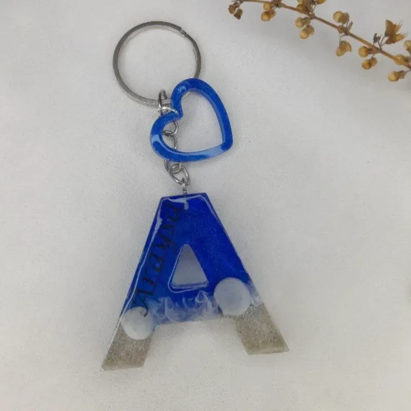 Llavero personalizado con diseño de mar