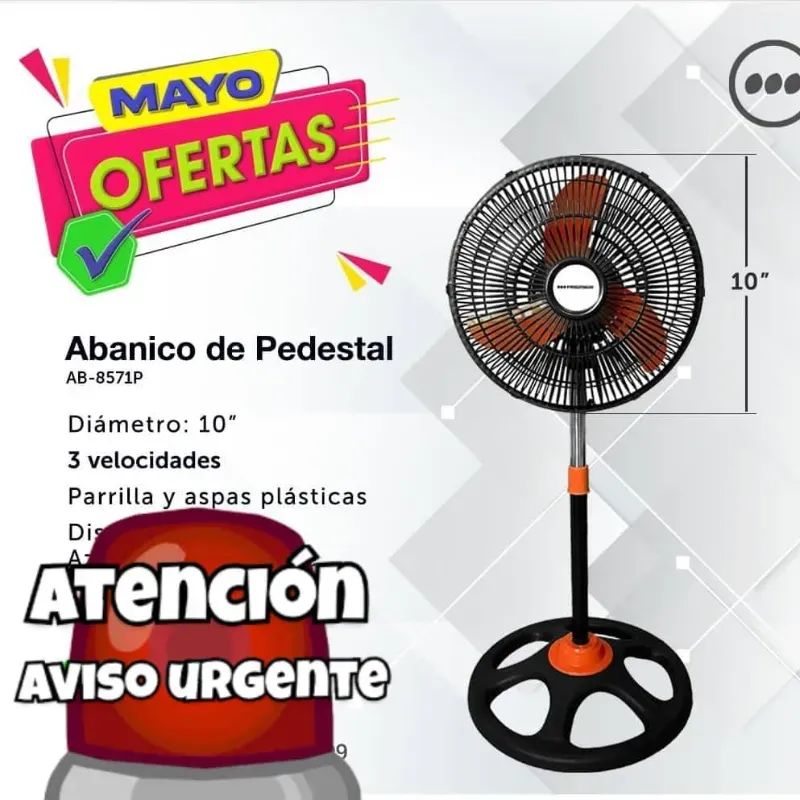 Ventilador de pie