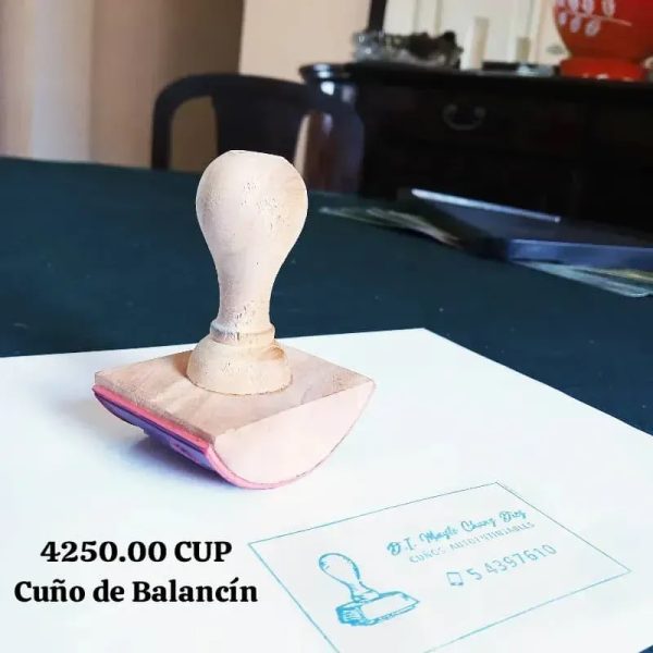 Cuño de balancín 4250 CUP