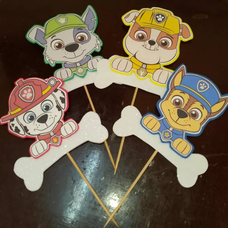 Toppers Paw Patrol foami (cada uno)