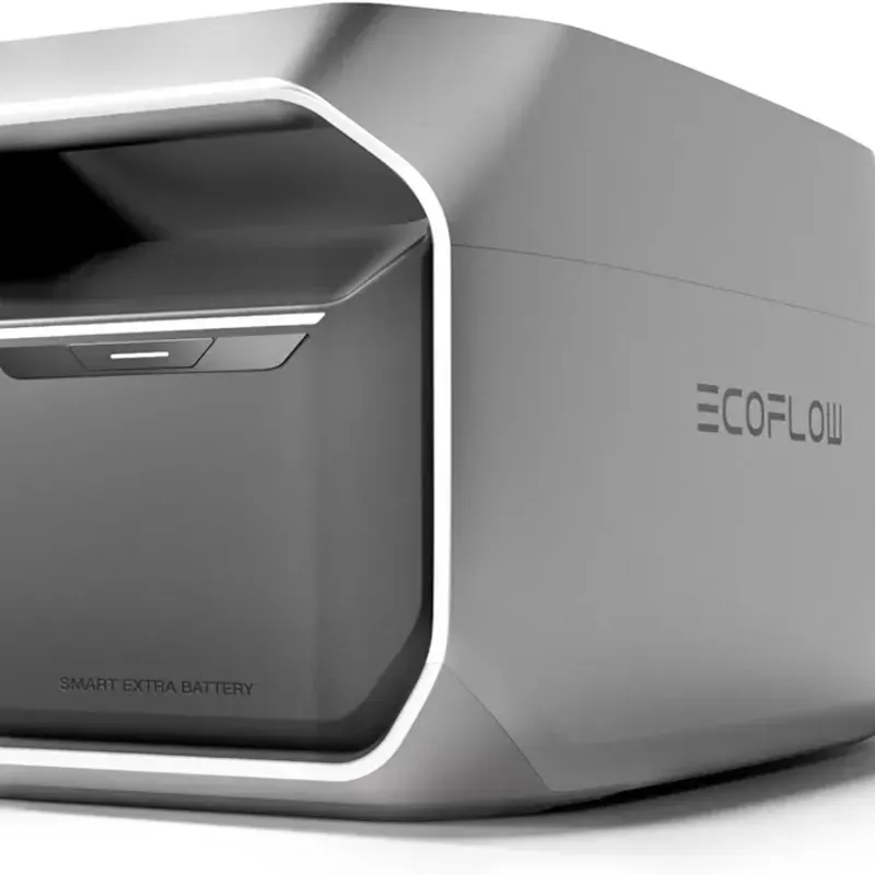 EcoFlow Batería Adicional Serie DELTA 3 - 1024Wh, Compatible con Delta 3/Delta 3 Plus/Delta 3 1500