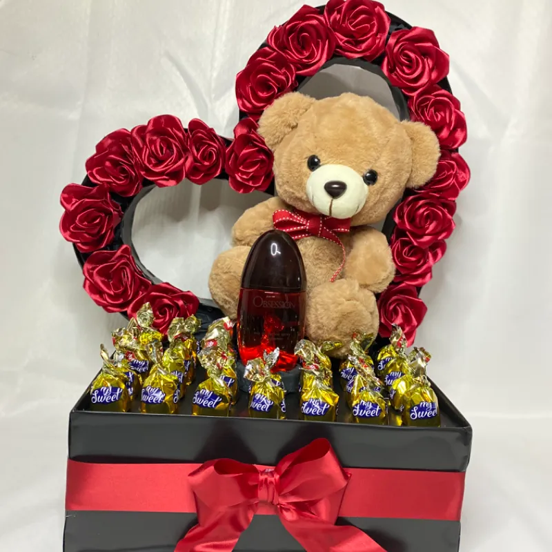 Caja corazón vertical #4