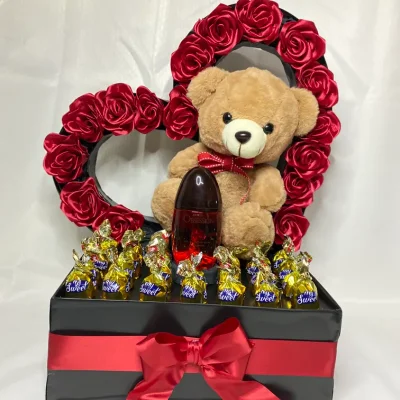 Caja corazón vertical #4