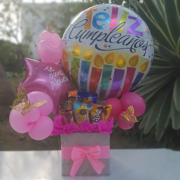 Caja de feliz cumpleaños