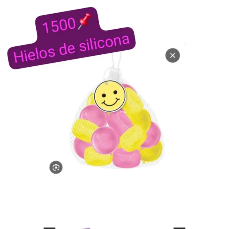 Hielos de silicona set de 15