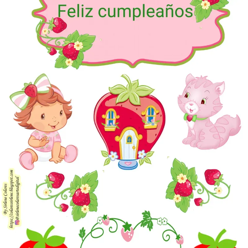 Topper Rosita fresita