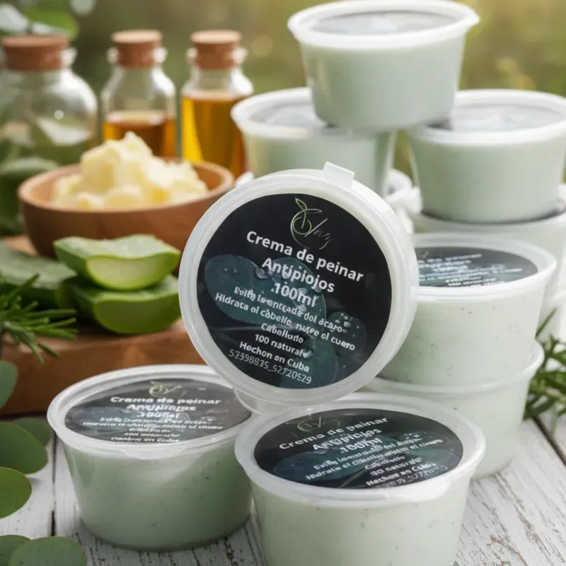 Crema de peinar Antipiojos