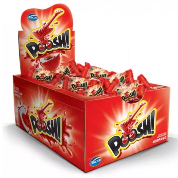 Chicle poosh de fresa