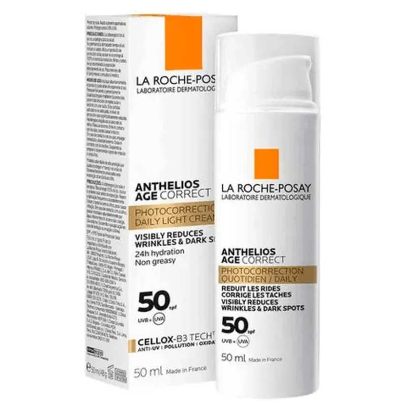 Protector solar facial La Roche-Posay Reductor de arrugas y manchas SPF 50+ 50ml