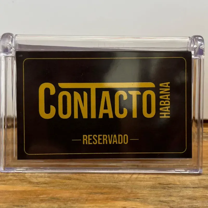 Porta Etiqueta de Escritorio / Reservado