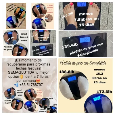 Perdida de peso con Semaglutida